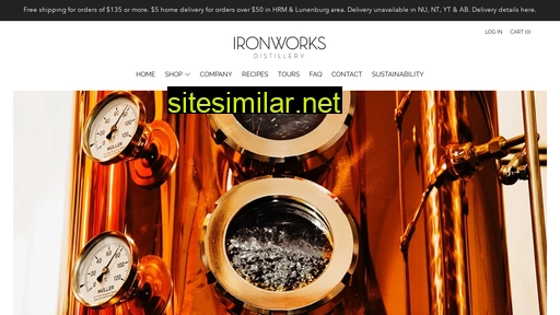 ironworksdistillery.com alternative sites