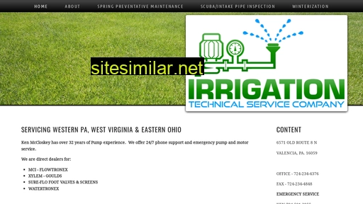 irrigationtechnicalservice.com alternative sites