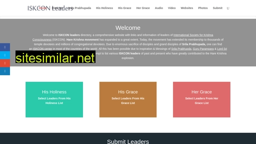 iskconleaders.com alternative sites