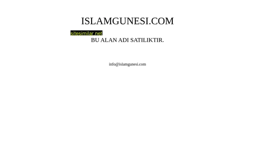 islamgunesi.com alternative sites