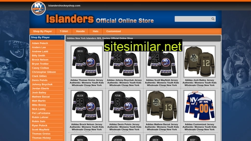 islandershockeyshop.com alternative sites