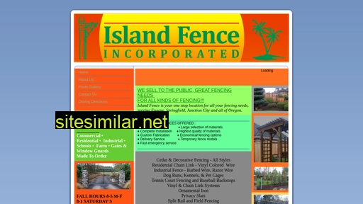 islandfenceinc.com alternative sites