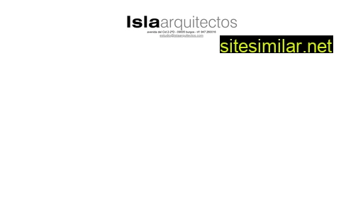 islaarquitectos.com alternative sites