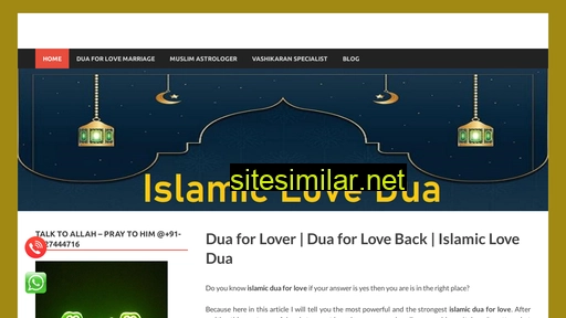 islamiclovedua.com alternative sites