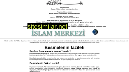 Islammerkezi similar sites