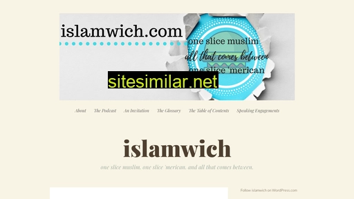 Islamwich similar sites