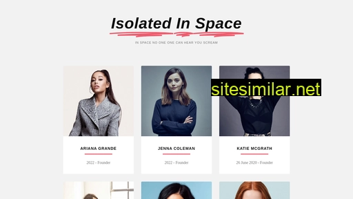 isolatedinspace.com alternative sites