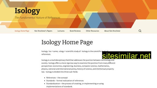 Isology similar sites