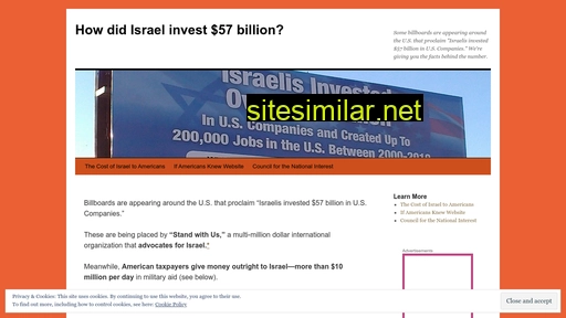 Israelisinvested57billion similar sites