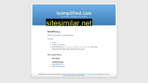 issimplified.com alternative sites