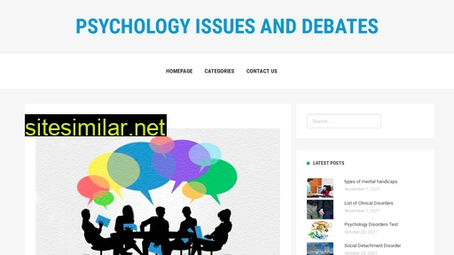 Issues-and-debates similar sites