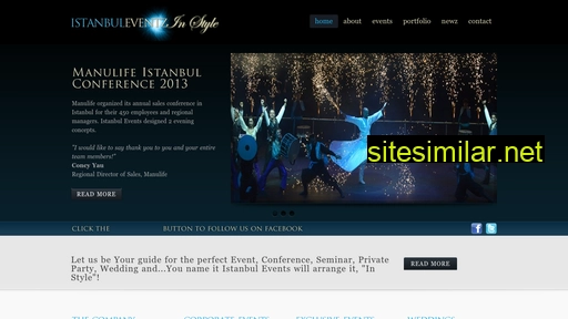 Istanbuleventz similar sites
