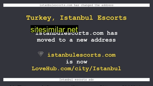 Istanbulescorts28 similar sites