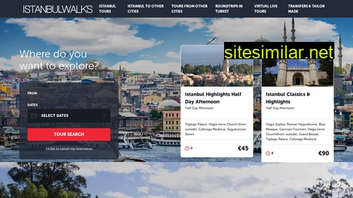 istanbulwalks.com alternative sites