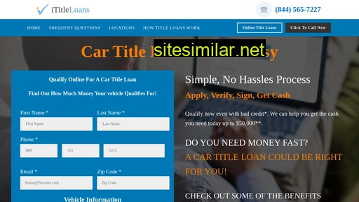 ititleloans.com alternative sites