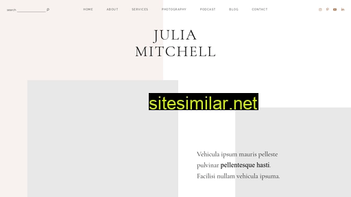 itsjuliamitchell.com alternative sites