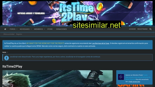 itstime2play.com alternative sites