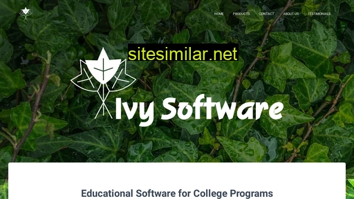 Ivysoftware similar sites