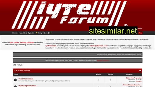 iyteforum.com alternative sites