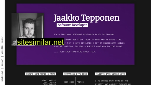 jaakkotepponen.com alternative sites