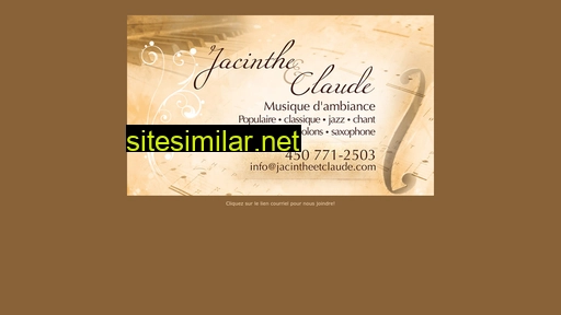 jacintheetclaude.com alternative sites
