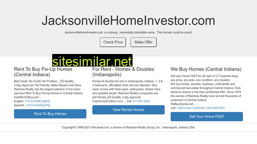 Jacksonvillehomeinvestor similar sites