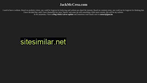 Jackmccrea similar sites