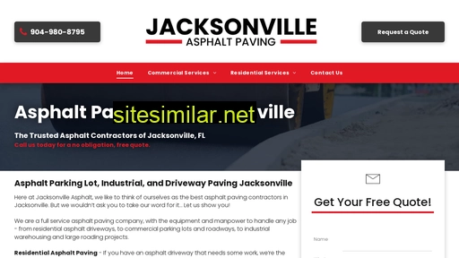 jacksonville-asphalt.com alternative sites