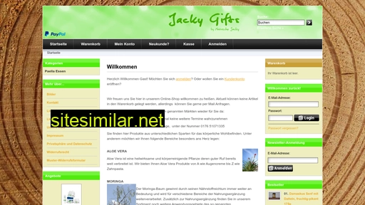 Jacky-gifts similar sites