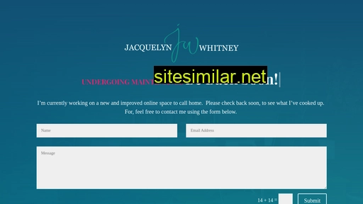 jacquelynwhitney.com alternative sites