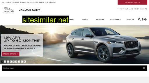 jaguarcary.com alternative sites