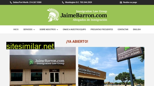 jaimebarron.com alternative sites