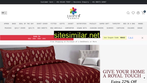jaipurfabric.com alternative sites