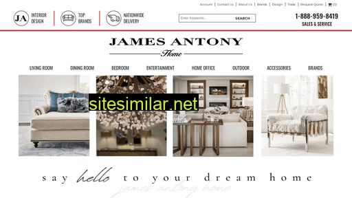 jamesantony.com alternative sites