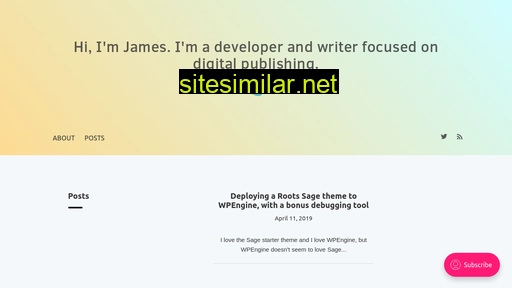 jamesfacts.com alternative sites