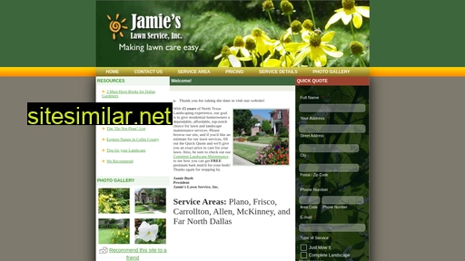 jamieslawnservice.com alternative sites