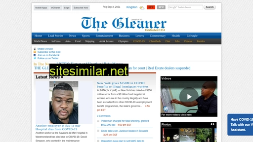 jamaica-gleaner.com alternative sites