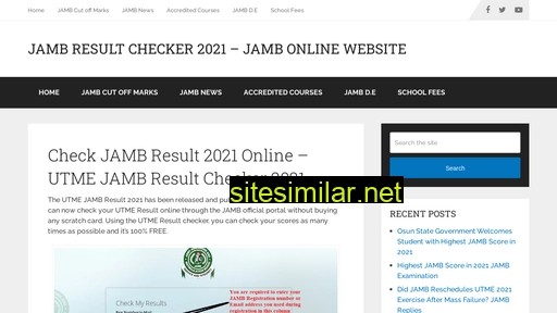jambcbtresult.com alternative sites