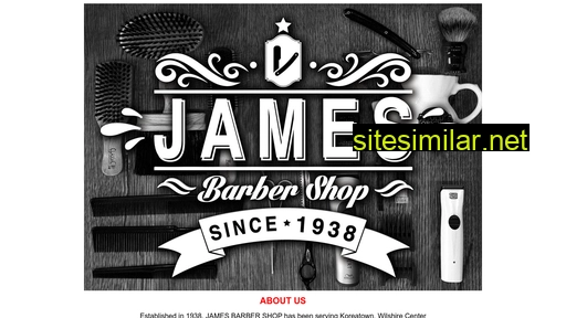 jamesbarbershop.com alternative sites