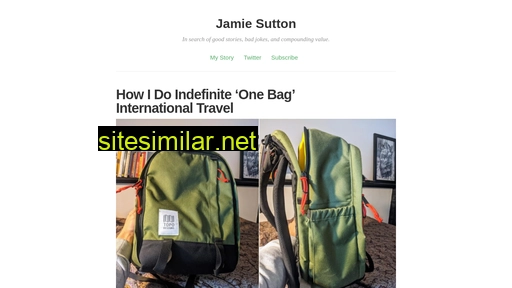 Jamiesutton similar sites