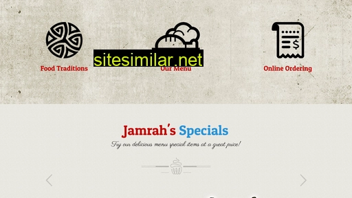 jamrahrestaurant.com alternative sites