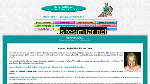 janewilliams.com alternative sites