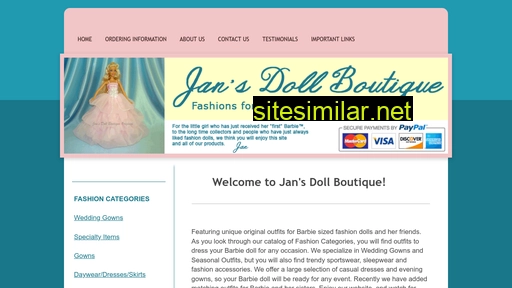 jansdollboutique.com alternative sites