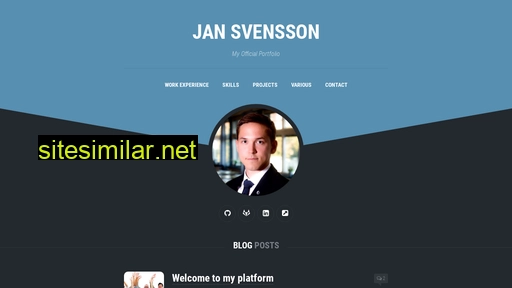 jansvenssoncv.com alternative sites
