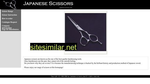 Japanese-scissors similar sites