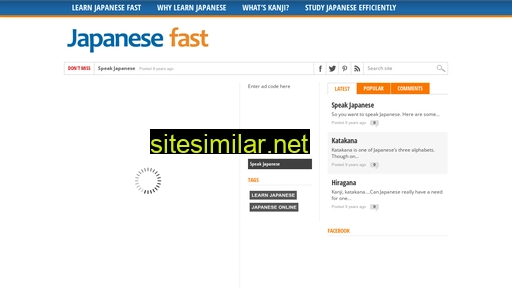 Japanesefast similar sites