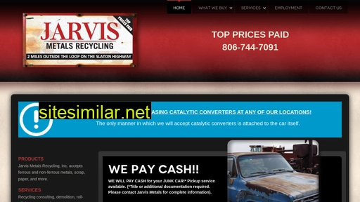 jarvismetals.com alternative sites