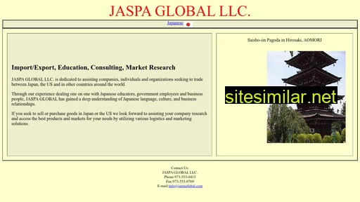 Jaspaglobal similar sites