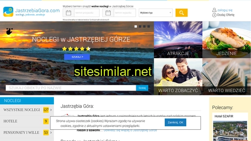Jastrzebia-gora similar sites