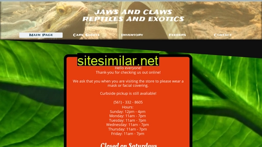 Jaws-claws similar sites